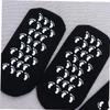Beatifufu Foot Whitening Sock Gel Socks 2 Pairs Moisturizing Non-Slip Grain Design for Women view 4