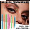 WENJLYJ 4PCS Liquid Eyeliner Stamps Set,Double-side Winged Eyeliner Stencil Pen view 2