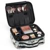 XMNYGJ Crane Tree Makeup Train Case Travel Makeup Bag Professional Cosmetic Organizer Portable Storage Box with Adjustable Dividers for Cosmetics Makeup Brushes Toiletry view 3