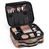 XMNYGJ Geometric Mandala Makeup Train Case Travel Makeup Bag Professional Cosmetic Organizer Portable Storage Box with Adjustable Dividers for Cosmetics Makeup Brushes Toiletry view 3