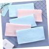 Amosfun 4pcs Cotton Towel Soft Absorbent Face Cloths Fresh Colors for Home Use Lightweight Breathable Washcloths for Gentle Skin Pink view 4