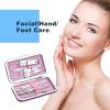 48pack Bulk Manicure Set, Nail Clippers Kit Stainless Steel Fingernail Clippers, Sturdy Nail Tip Cutter Trimmers Professional Grooming Toenail Clippers Personal Pedicure Kits Gift (8-in-1, 4 Colors) view 2