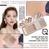LJYBoBin 9 Colors Eyeshadow Palette,Matte Blendable Eyeshadow Makeup with Brush Make Up Gift Kit,Long Wearing Waterproof Highly Pigmented Brown Nude Smoky Brown Eye Shadow Palettes A view 4