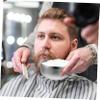 NOLITOY 2pcs Stainless Steel Shaving Cream Bowl for Men Soap Bowl with Lid for Home Barber Shops Salons Space-saving Design Silver Shaving Accessory view 2