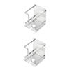NOLITOY 2pcs Steel Electric Wall Holder Wall-mounted Shaving Stand for Bathroom Organizer for Shaving Supplies Nail Installation view 1