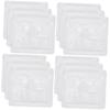 FRCOLOR 12pcs Realistic Eyelash Grafting Face Models for Beauty Practice Supplies Lash Tables Included view 1