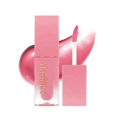 dasique Juicy Dewy Tint (#23 Sweety Pink) 0.12 oz | Light Application with moisture | Long-wearing Glossy Lip Stain, Non-sticky | Vegan, Cruelty-free | K-beauty