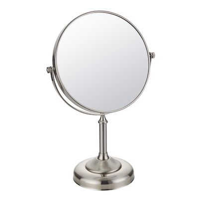 8 Inch Makeup Mirrors Double Sided 1X,3X Magnification Bathroom Hotel 360 Rotating Vanity Mirror Tabletop Mirrors (Color : 254b) (254n)