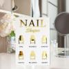 Nail Art Display Board Nail Tip Showing Holder Remind Display Sign Portable Lightweight Manicure Showing Board for Nail Salon, 19cmx26.5cmx2mm A view 4