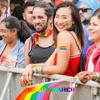 BASEMMAHER 2Pcs Rainbow Face Body Paint LGBT Gay Pride Flag Rainbow Stripe Fan Brush Striped Crayons Face Makeup for Gay Pride Parade Celebrations Cosplay Halloween Party Body Arts Painting Pen view 4