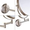 7X Makeup Mirror Magnifying Double-Sided Vanity Mirror 360 Rotation, Make Your Details Look More Refined (Color : Nickel) view 4