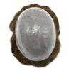Hair Wonders Toupee For Men Hair Piece Poly Skin Mens Toupee Human Hair Replacement Men Hair System PU Hair Piece Male Capillary Prosthesis 8x10 Medium light density6R# view 4