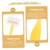 NOLITOY 10pcs Portable Eyebrow Razors Safety Covers Lightweight Facial Hair Trimmers for Women Easy Control Blades for Precise Grooming Travel-friendly Design Random Color view 3