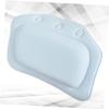 FOMIYES 1pc PVC Bathtub Cushion Charcoal Dollhouse Bookcase Cushion for Bathtub Black and White Bath Accessory Jesus Plush Cute Car Accessories Pillow Sponge, 31X21CM, Blue, 16XV27CQIDIM32AX4ZOLL view 2