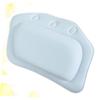 FOMIYES 1pc PVC Bathtub Cushion Charcoal Dollhouse Bookcase Cushion for Bathtub Black and White Bath Accessory Jesus Plush Cute Car Accessories Pillow Sponge, 31X21CM, Blue, 16XV27CQIDIM32AX4ZOLL view 3