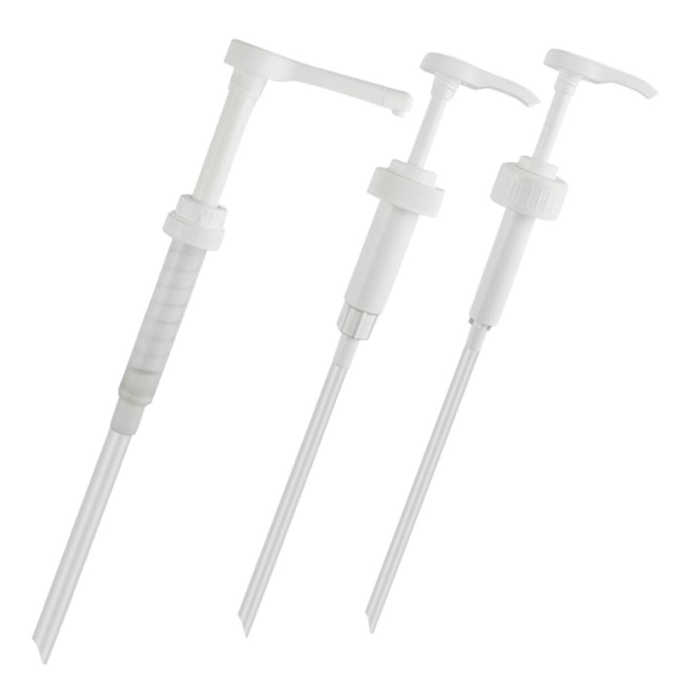 HOOTNEE 3pcs Bottle Dispenser Pump Replacement Pumps for Squeeze Bottles Syrup and Lotion Dispensers
