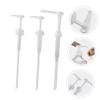 HOOTNEE 3pcs Bottle Dispenser Pump Replacement Pumps for Squeeze Bottles Syrup and Lotion Dispensers view 3
