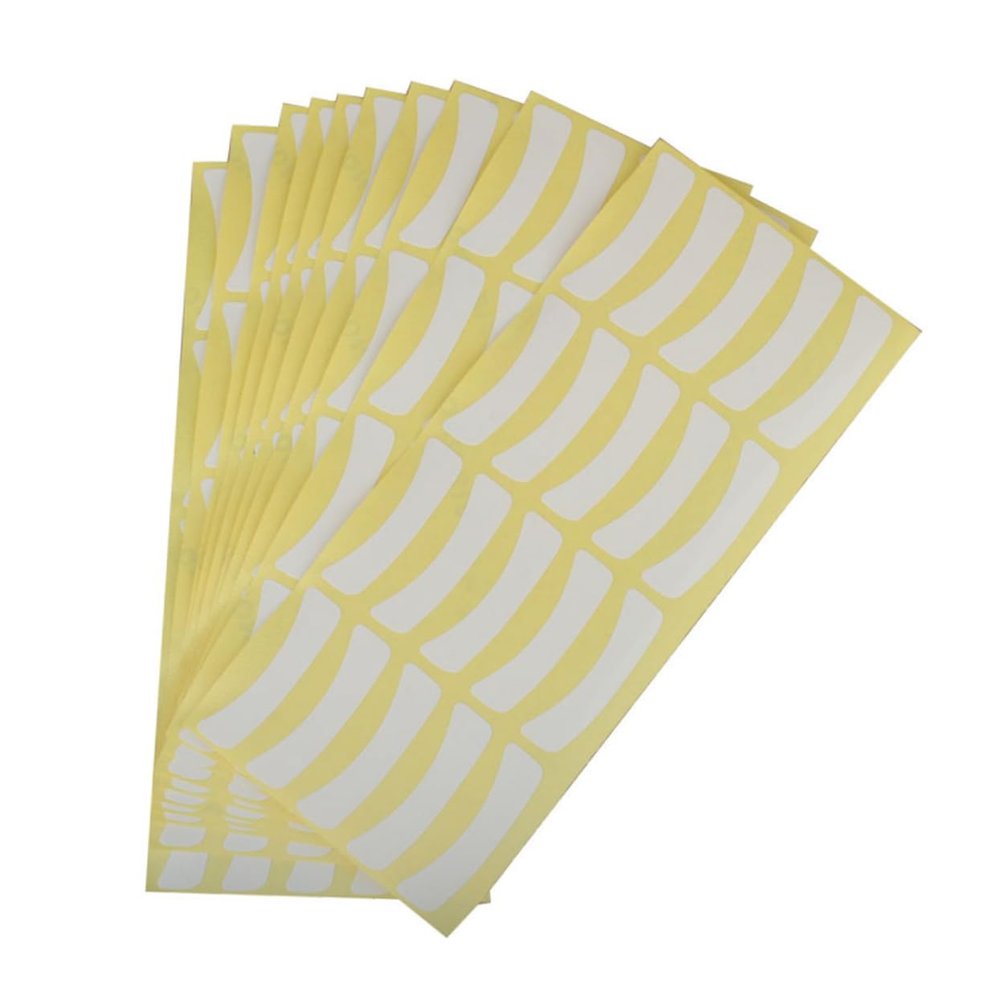 Beatifufu 100pcs Under Eye Patches for Eyelash Extensions Grafting Protective Stickers Eye Pads for Makeup Application Absorb Liquid Easy to Use