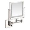 Wall Mount Vanity Makeup Mirrors Double Sided1X,3X Magnifying Bathroom Shaving Cosmetic Mirror Adjustable Wall Mirrors (Color : 260g) (260n) view 1