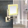 Wall Mount Vanity Makeup Mirrors Double Sided1X,3X Magnifying Bathroom Shaving Cosmetic Mirror Adjustable Wall Mirrors (Color : 260g) (260n) view 2