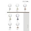 Standing Makeup Mirrors Double Sided 1X,3X Magnification Bathroom Hotel 360 Rotating Vanity Mirror Tabletop Mirrors (Color : 254b) (254n) view 4