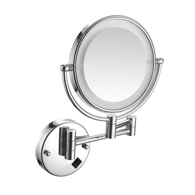 8 Inch Makeup Mirror 5X Magnification Vanity Mirror Concealed Install Vanity Mirror 360 (Color : #1) (#6)