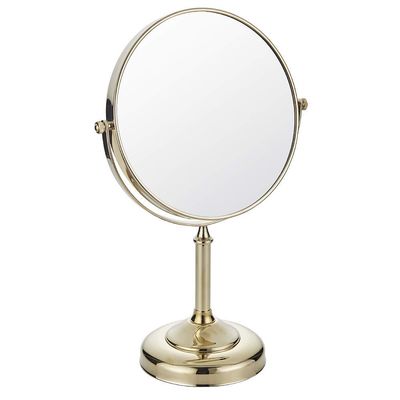 8 Inch Makeup Mirrors Double Sided 1X,3X Magnification Bathroom Hotel 360 Rotating Vanity Mirror Tabletop Mirrors (Color : 254b) (254g)