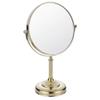 8 Inch Makeup Mirrors Double Sided 1X,3X Magnification Bathroom Hotel 360 Rotating Vanity Mirror Tabletop Mirrors (Color : 254b) (254g) view 1