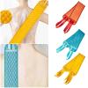 3 Pcs Exfoliating Back Scrubber with Handles, 30 Inch Double-Sided Back Exfoliator Body Scrub Towel, Exfoliating Washcloth Bath Tool for Use in Shower view 1