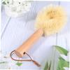 NOLITOY 3pcs Shower Scrubber for Cleaning and Exfoliating Bathtub Brush Sisal Cleaning Brush Body Exfoliator view 4
