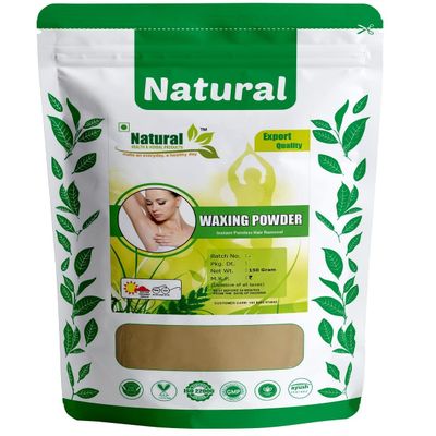 ATS Multani Mitti Flavour Waxing Powder Instant Hair Remover for All Types of Hair & Skin, Hands, Legs, Underarms, Bikini (Private Part) Area (150 g)