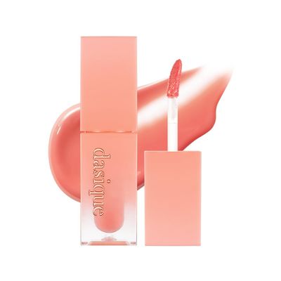 dasique Juicy Dewy Tint (#22 Love Coral) 0.12 oz | Light Application with moisture | Long Lasting & wearing Glossy Lip Stain, Non-sticky | Vegan, Cruelty-free | Korean makeup | stocking stuffers