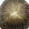 Hair Wonders Toupee For Men Hair Piece Poly Skin Mens Toupee Human Hair Replacement System For Men PU Hair Piece Male Capillary Prosthesis 8x10 Medium light density#1810 18# MEDIUM BLONDE+10% GREY view 3