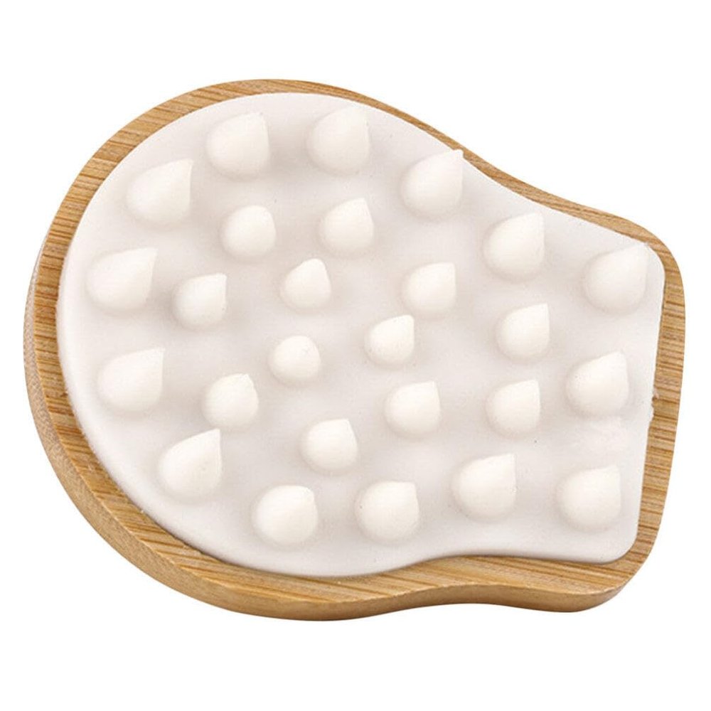 Beaupretty Cute Shampoo Brush Soft Scalp Massager and Scrubber for Scalp Care Dandruff Control and Hair Growth for Daily Use Shower and Bath