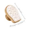 Beaupretty Cute Shampoo Brush Soft Scalp Massager and Scrubber for Scalp Care Dandruff Control and Hair Growth for Daily Use Shower and Bath view 3