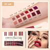 QiBest 12Pcs Matte Liquid Lipstick Set for Girls & Women, 24 Hours Long Lasting Waterproof Nude & Dark Red Lip Gloss Makeup Gift Kits, Velvet Non-Stick Cup Mate Duracion 24 Horas Originales Lip Stains view 2