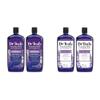 Dr Teal's Foaming Bath with Pure Epsom Salt, Sleep Blend with Melatonin & Foaming Bath with Pure Epsom Salt, Soothe & Sleep with Lavender, 34 fl oz (Pack of 2) view 1