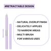 AOU PENCIL BRUSH Compact & Retractable Design for Easy Carry with Pointed Tip for Various Uses view 4