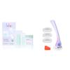 Billie Wax Kit - Face & Bikini - 32 Strips, Post-Wax Serum Wipes & Women's Shaving Essentials - 5-Blade Razors, Refills, Magnetic Holder view 1