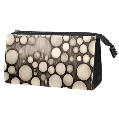 YTYVAGT Makeup Bag Small,Makeup Travel Bag,Vintage Watercolor Stones,Makeup Organizer Bag