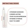 AOU SILICONE TIP BRUSH Compact & Retractable Design for Easy Carry with Rounded Silicone Tip view 4