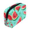 YTYVAGT Makeup Bag Small,Makeup Travel Bag,Watermelon Fruit Polka Dots,Makeup Organizer Bag view 4
