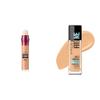 Maybelline Instant Age Rewind Eraser Dark Circles Treatment Multi-Use Concealer,130 & Fit Me Matte + Poreless Liquid Oil-Free Foundation Makeup, Natural Buff view 1