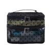 KQCQZ Cosmetic Bag Travel Makeup Bag Mesh Double Layer Large Makeup Pouch Travel Accessories Essentials Toiletry Bag for Women Makeup Travel Organizer (double-layer black) view 2