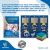 1750 ct - Q-Tip Cotton Swabs, + Microfiber Cleaning Cloths, Soft Absorbent Rag, Car,Window (12in.x12in) 1 Pack - Bundle LigthSpring Guide 5 Essential Tips for a Pristine Home - (Box May Vary) view 3
