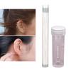 Earring Hole Cleaner Floss, 70pcs Ear Hole Floss 15ml Earrings Hole Cleaning Solution Liquid Ear Piercing Cleaner Ear Hole Cleaner Ear Piercing Care Tool Piercing Hole Cleaner view 3