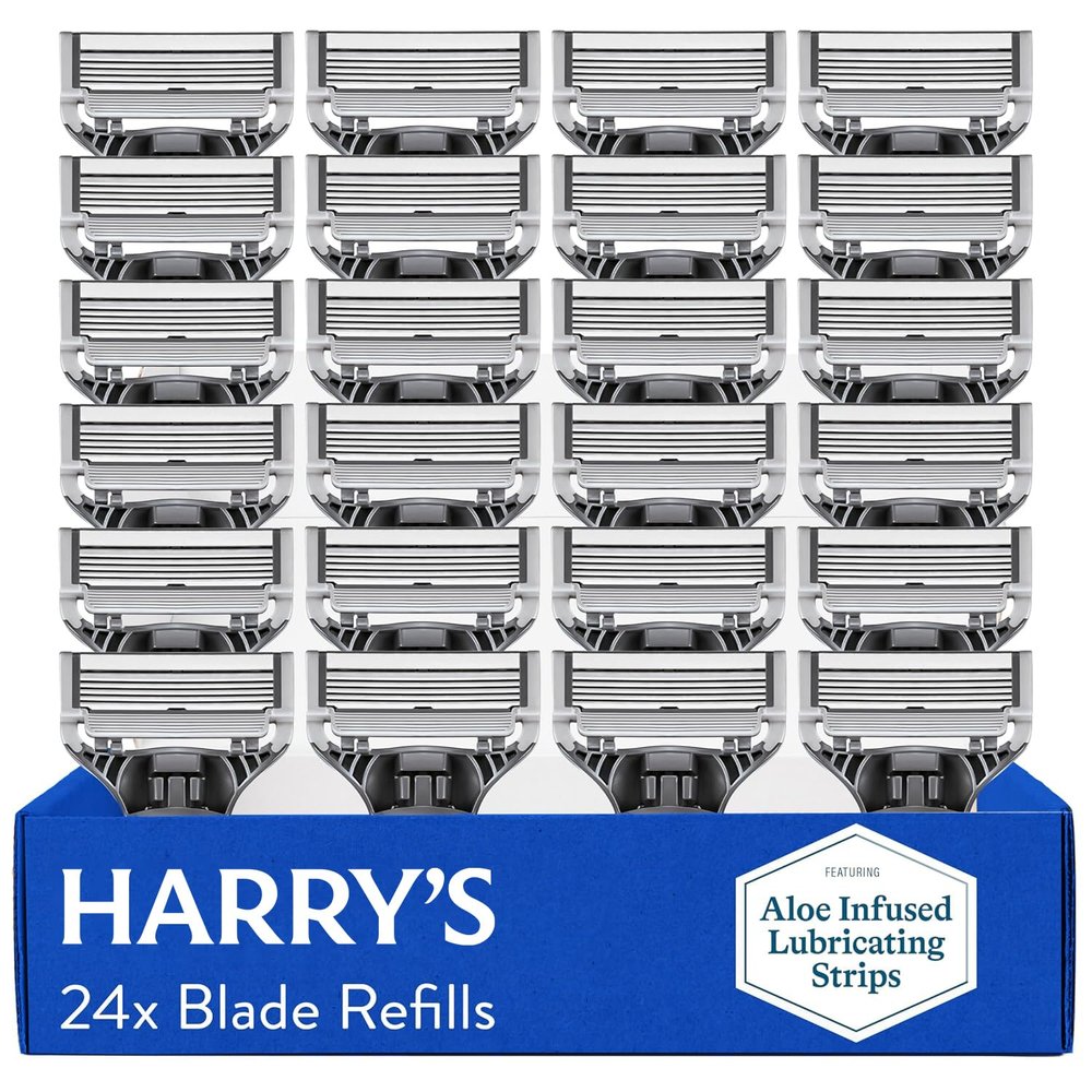 Harry's Razor Blades Refills - Razors for Men - 24 Razors