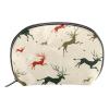 YTYVAGT Travel Makeup Bag,Travel Toiletry Bag for Women,Colorful Jumping Deers,Cosmetic Travel Bag view 1