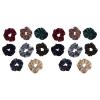 16pcs Hair Ties Hair Srunchies Soft and Comfortable Elastic French Large Soft Bands Ties Accessories for Girl Women 8 Colors view 1