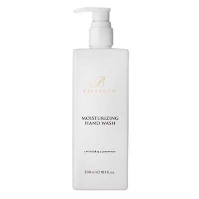 Bellagio Moisturizing Hand Wash - Scented with Cedarwood, Green Mandarin, Lavender - Cleansing & Hydrating Skin Care - Vegas Hotel Hand Soap - 10 oz